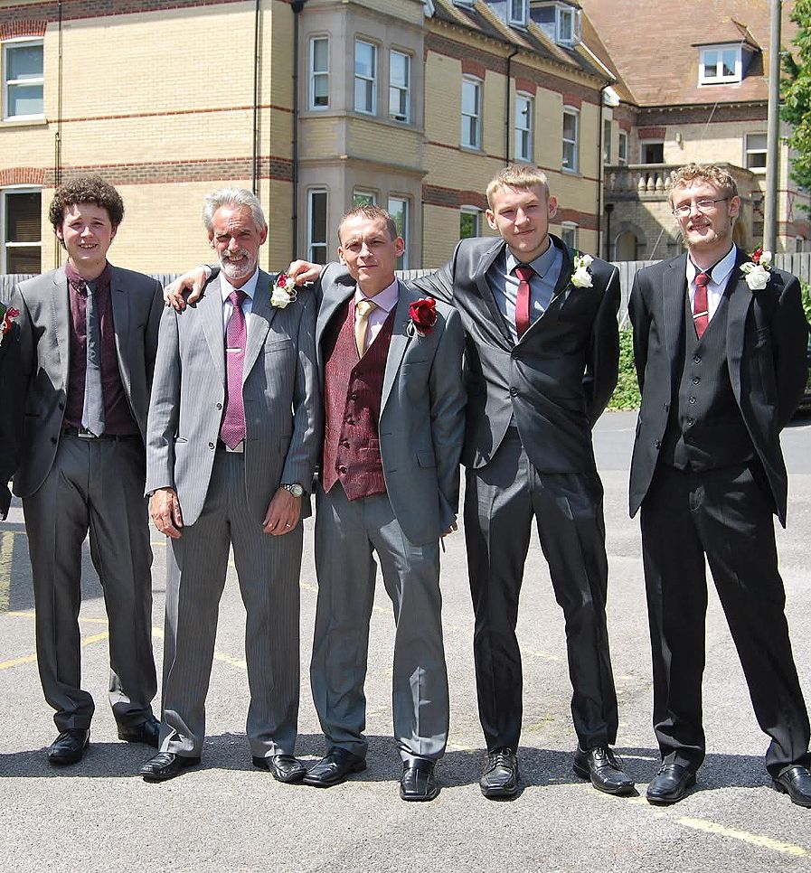 Kelvin and his sons.